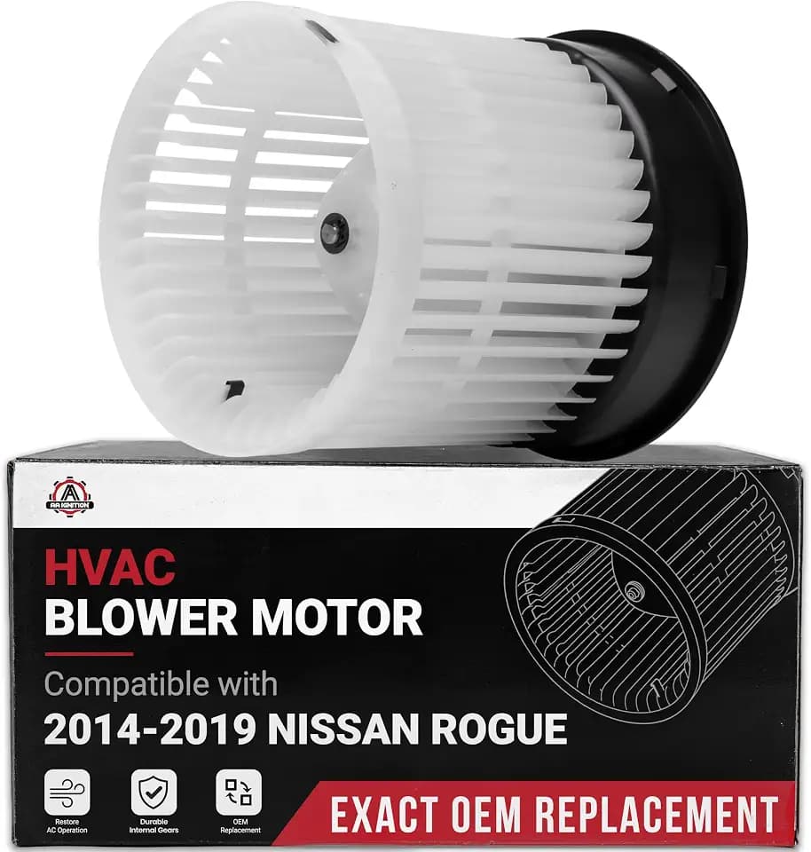 Front HVAC Blower Motor - Compatible with Nissan - Rogue, Rogue Sport - Heater Blower Motor - Blower Motor Assembly - Replaces 27226-4BU0A, 700323-2014-2019