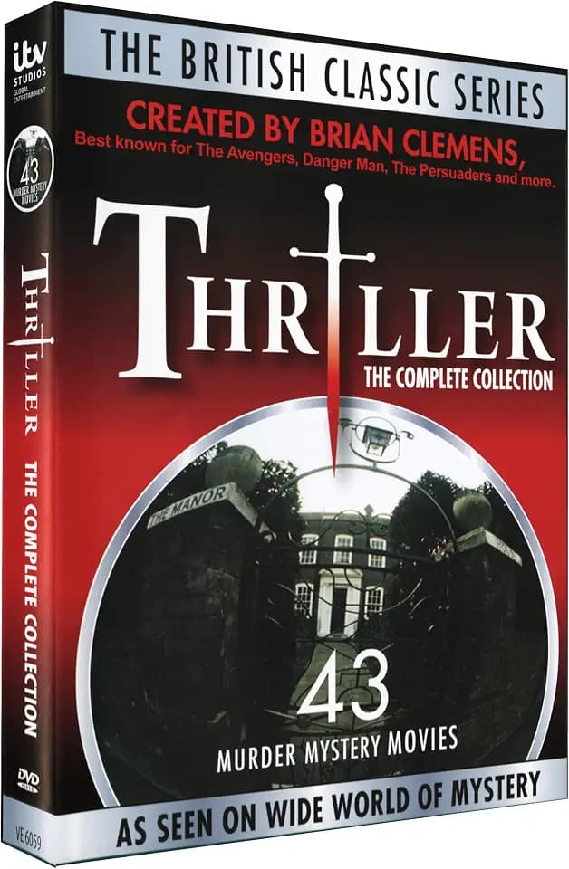 British Classic Series: Thriller // Complete Collection of 43 Murder Mystery Movies
