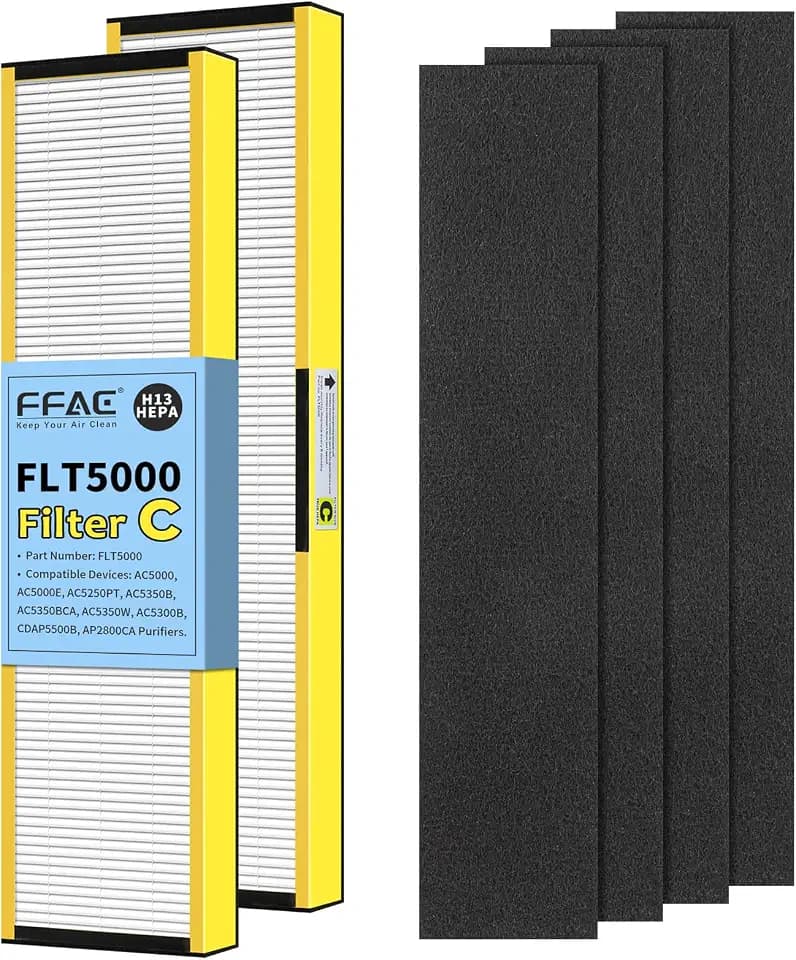 FLT5000 Filter-C True HEPA for G-Guardian AC5000E AC5000 Air Purifier