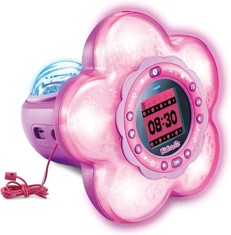 VTech Kidimagic Galaxy Light – Stimmungslicht Wecker für Kinder