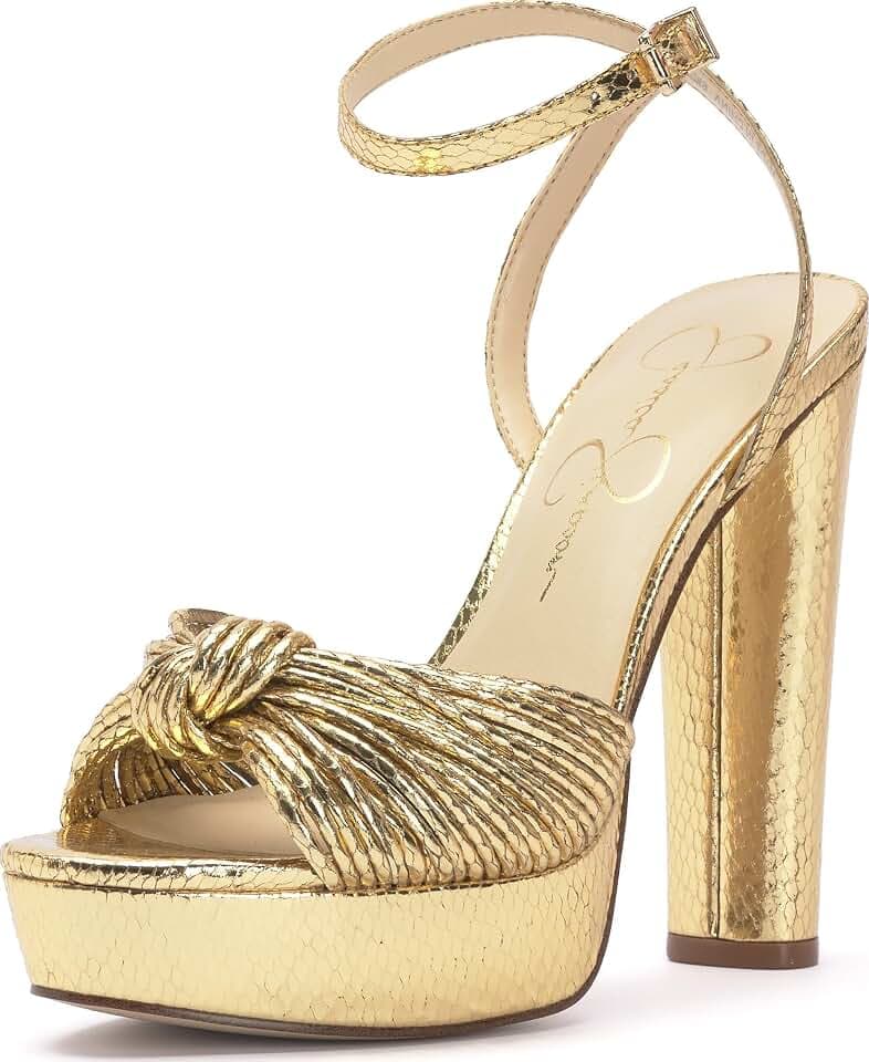 Jessica Simpson Women's Immie Ankle Strap Platform Sandal