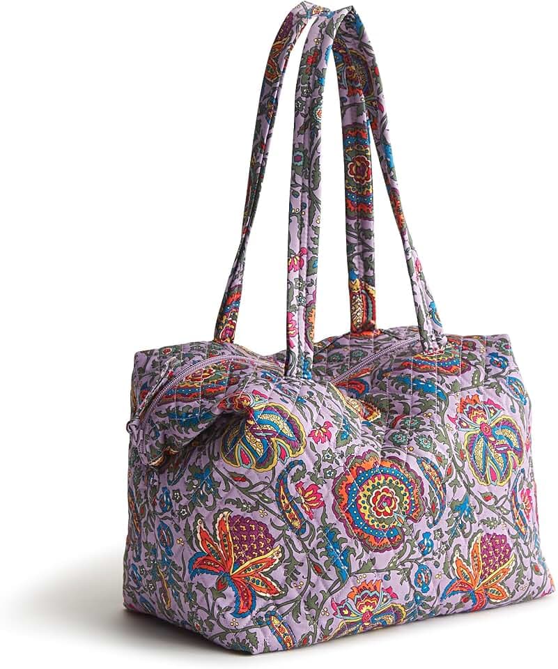 Vera Bradley Women's Premium Cotton Woodhill Shoulder Bag