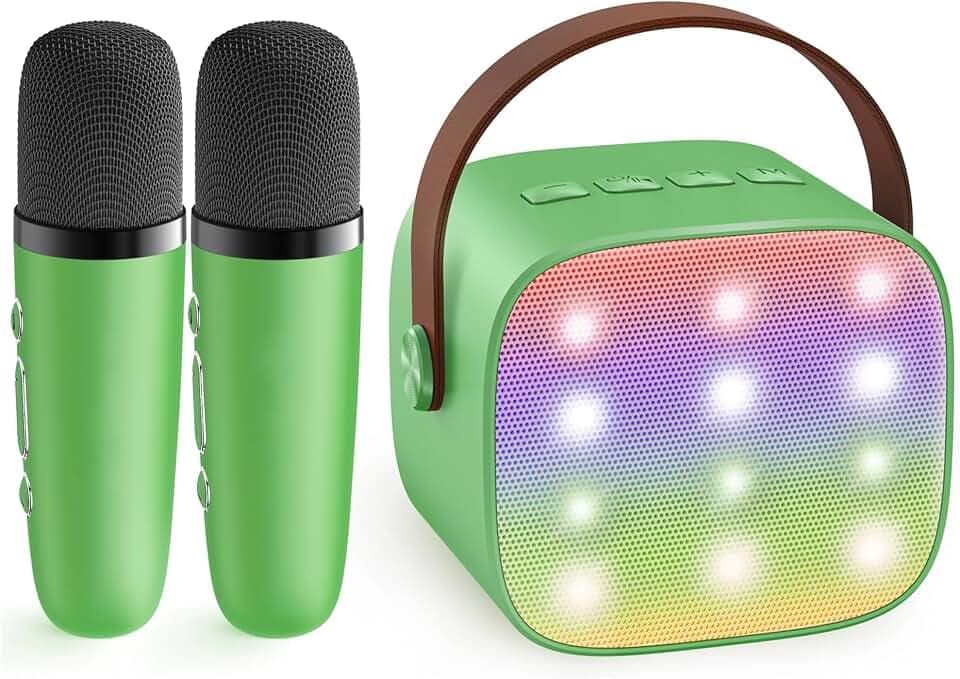 YLL Karaoke Machine for Kids Adults, Toy Birthday Gifts for Girls Ages 4-12