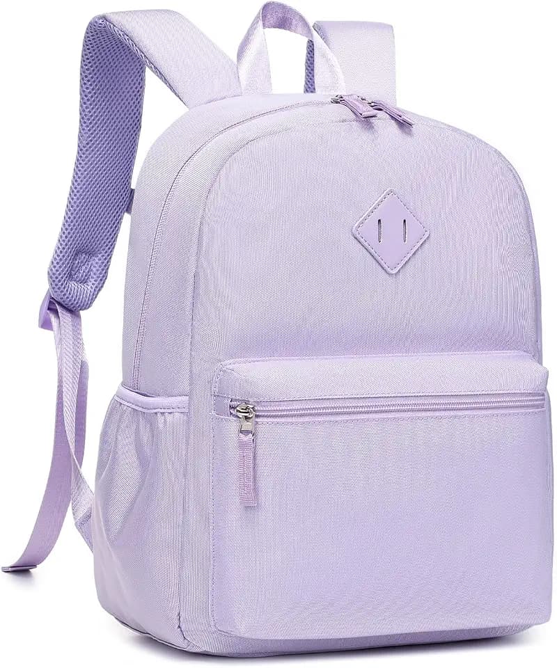 abshoo Kindergarten Backpack for Girls Preschool Backpacks School Bookbag for Kids 4-6(Light Purple)