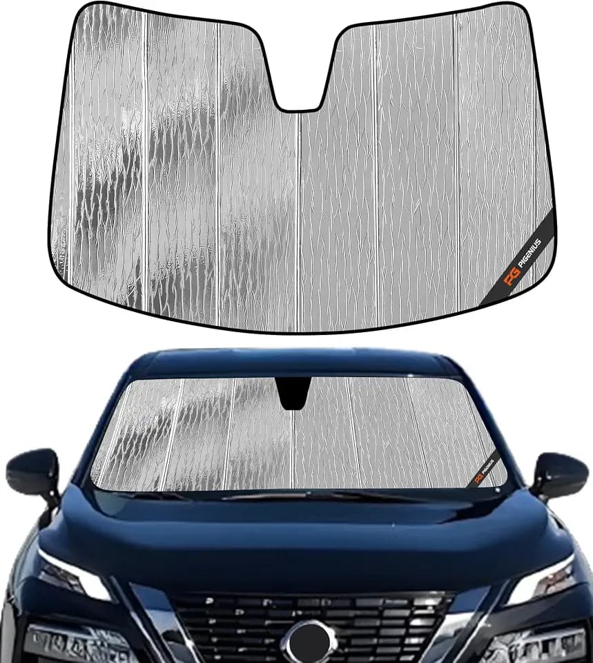 Pigenius Windshield Sunshade for Nissan Rogue 2021-2026 Front Window Sun Shade - AstraGuard