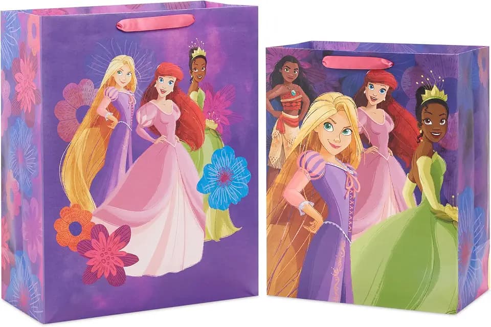 Hallmark Disney Princess Gift Bags (1 Large, 1 Extra Large)