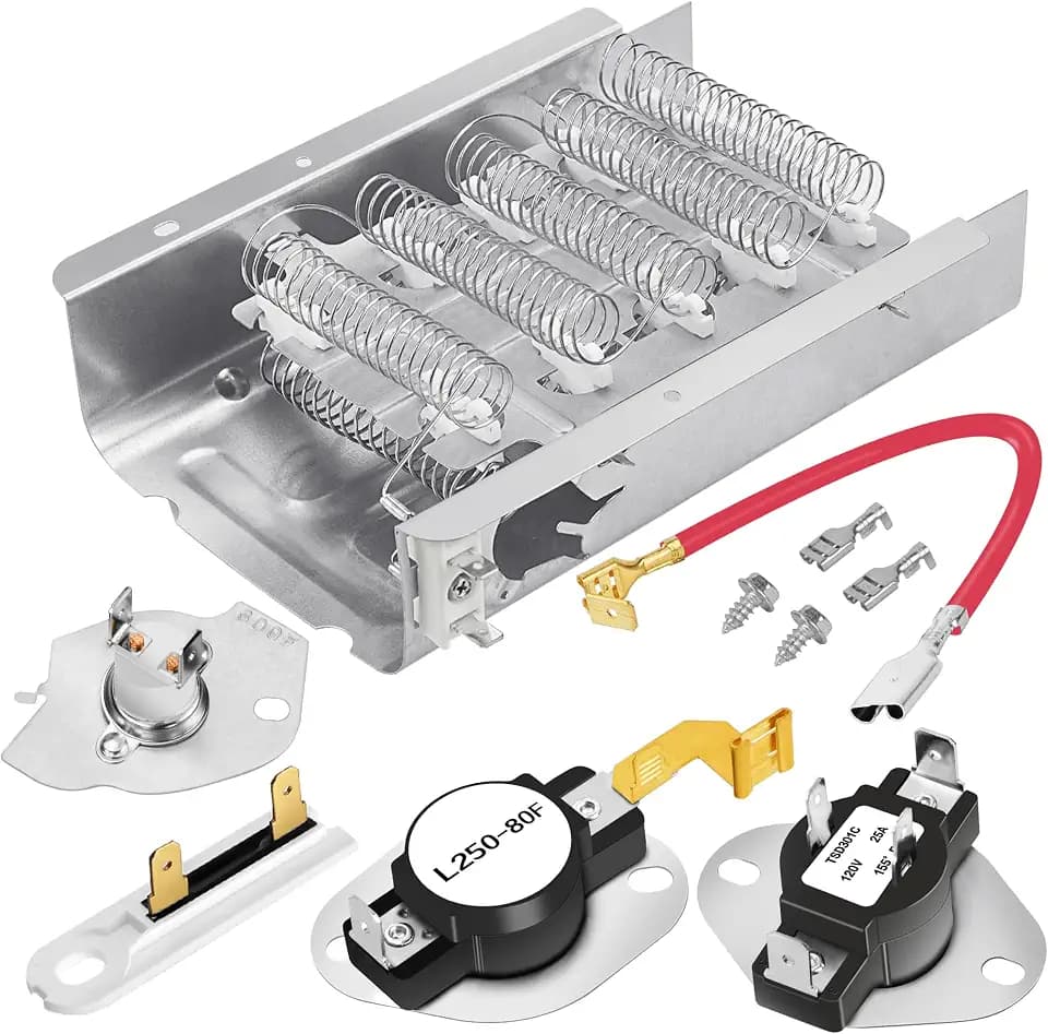 MEDX655DW1 MEDC465HW0 MEDC215EW1 Dryer Heating Element kit for Maytag Centennial Dryer Parts MEDX655DW0 MEDC200XW1 MEDC215EW0 MEDC200XW0 MED5840TW0 MEDB755DW0 MED5700TQ0 MED5820TW1 MEDC555DW1