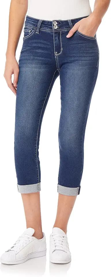 WallFlower Ultra Cropped Jeans for Women, Sizes 0-24