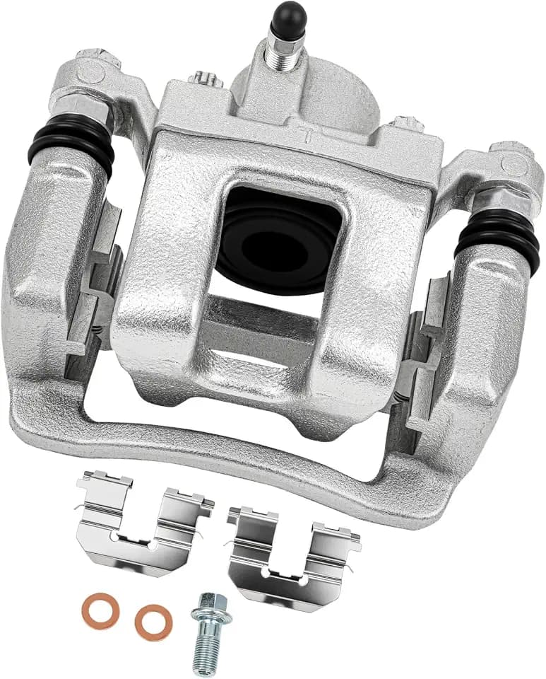 cciyu Rear Left Disc Brake Caliper Assembly w/Bracket 19B6457