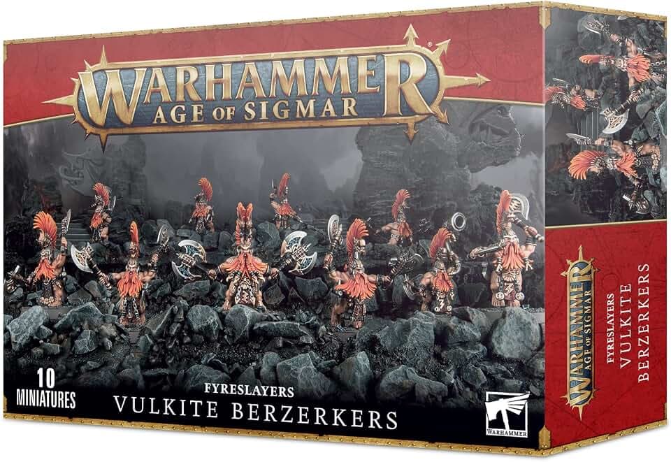 Games Workshop Fyreslayers - Vulkite Berzerkers (2. Edition)