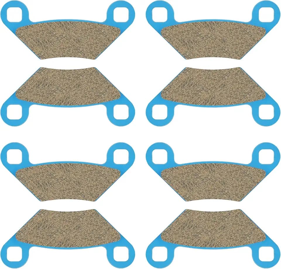 Brake Pads Ceramic for Polaris Sportsman Forest Scrambler 450 500 550 570 800 850 1000 HO XP Tractor X2 Touring HO EPS 2009-2022 Front & Rear 4 Sets