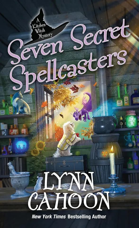 Seven Secret Spellcasters (Kitchen Witch Mysteries, Band 7)