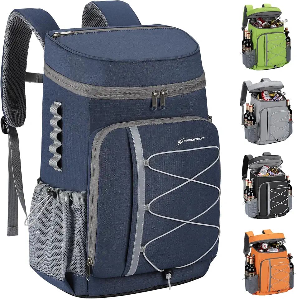 Maelstrom 35/50Can Insulated Cooler Backpack, Leakproof Soft Lunch Ice Bag