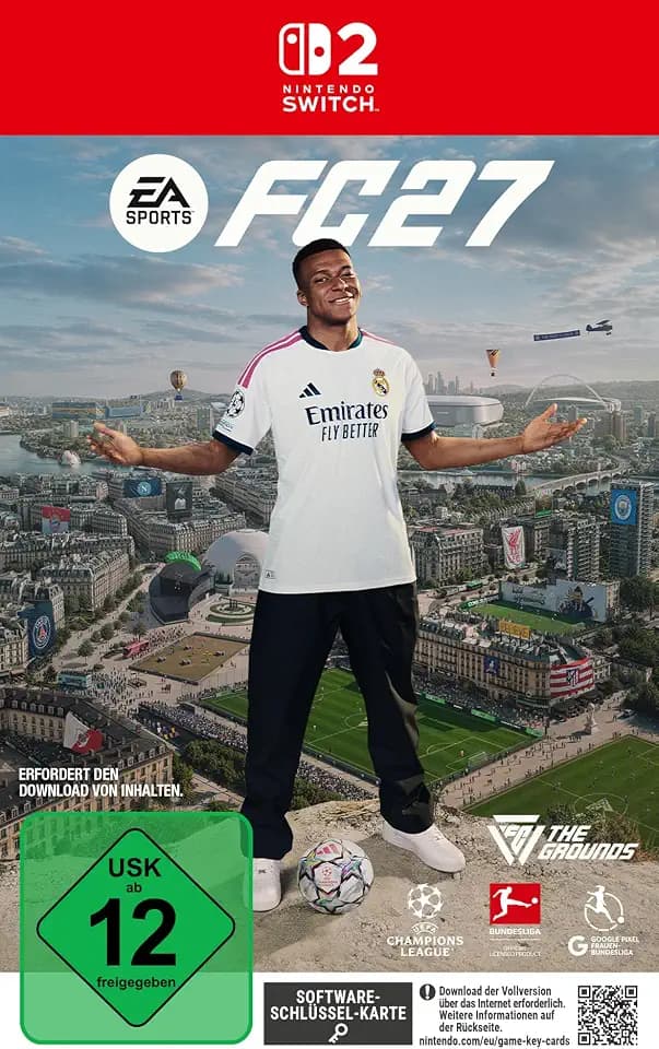 EA Sports FC 27 Standard Edition Nintendo Switch 2 |Spielkarte I VideoGame |Deutsch