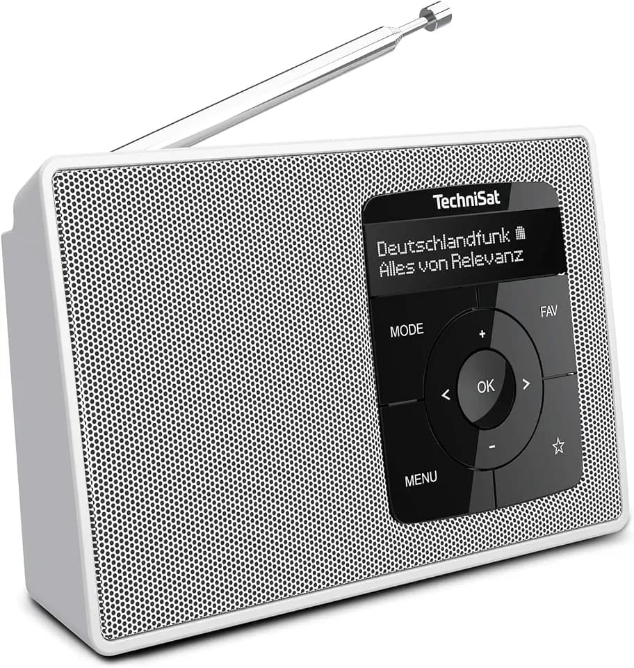 TechniSat DIGITRADIO 2 - Tragbares DAB+/UKW-Radio mit Akku & Bluetooth