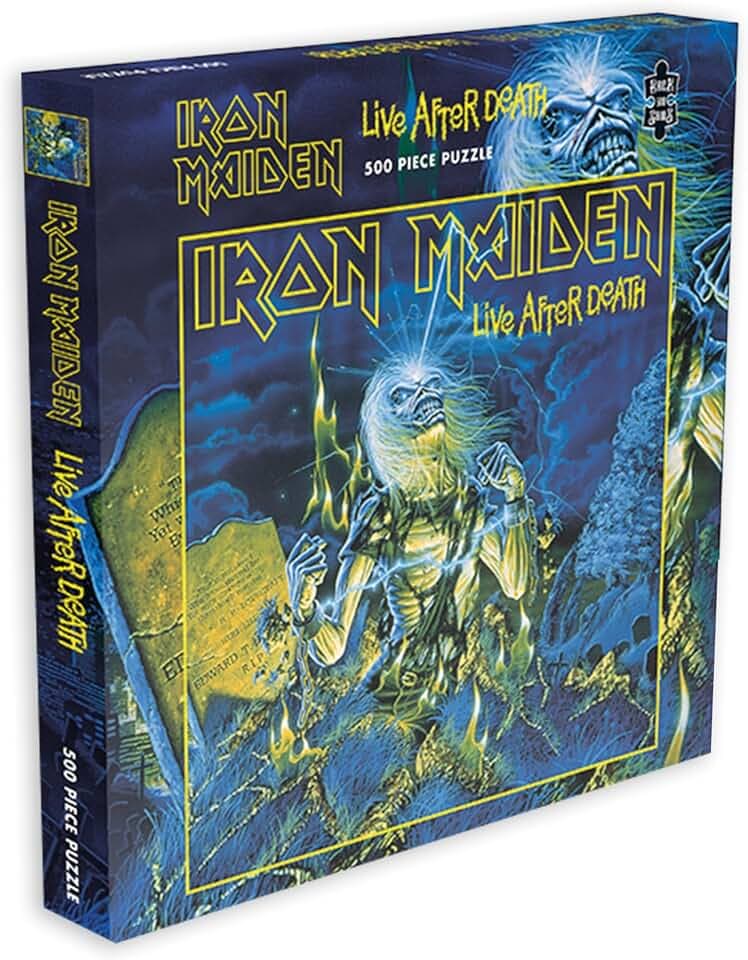 Iron Maiden Live After Death (500 Piece Jigsaw Puzzle)