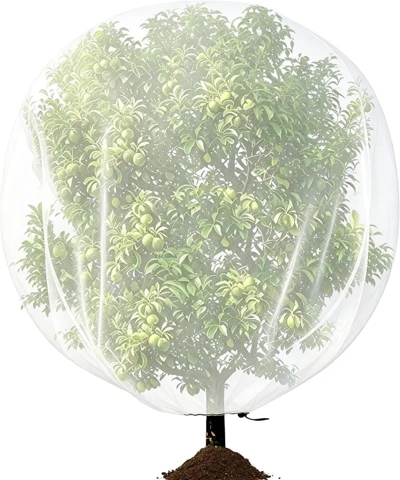 Garden Plant Shade Cover, 10.8 x 9.8 Ft Non-Woven Sunshade Cloth