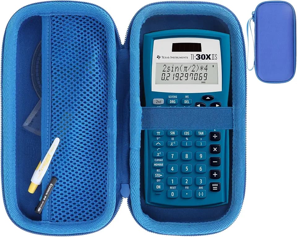 RIYADAone Case for Texas Instruments TI-30XIIS TI-30XS TI-30Xa Calculator