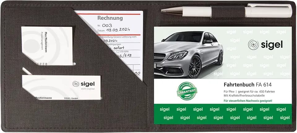 SIGEL Schutzeinband Formulare A6 quer anthrazit