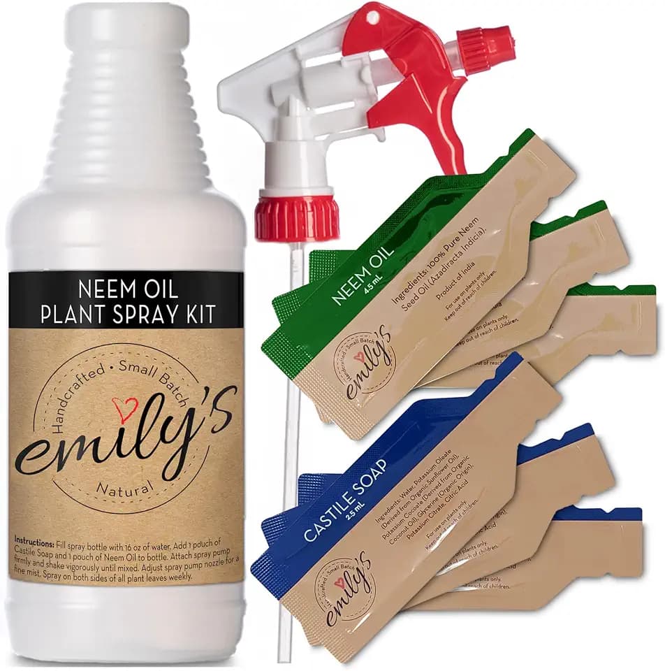 Neem Oil Spray for Plants - 48 oz Kit