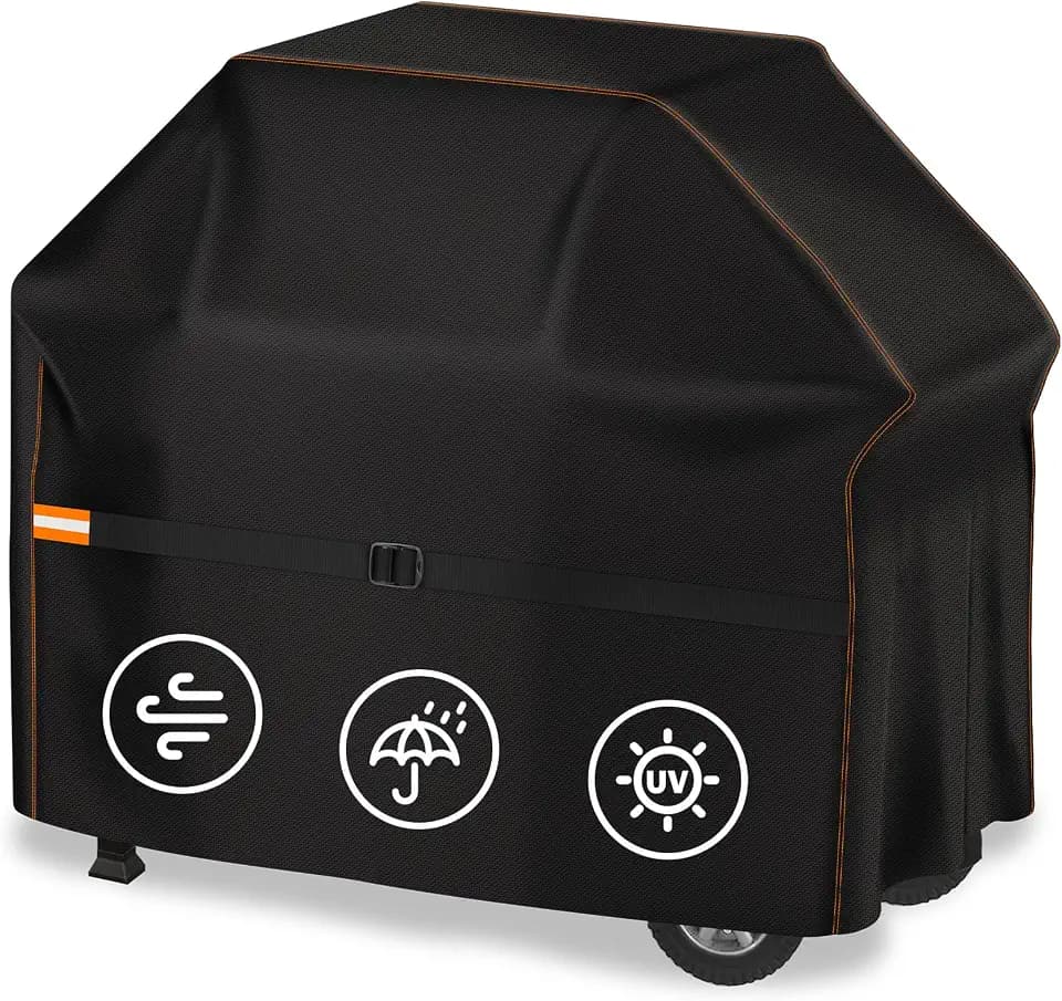Enzeno Grillabdeckung Wetterfest,170x70x120cm Gasgrill Grillabdeckhaube