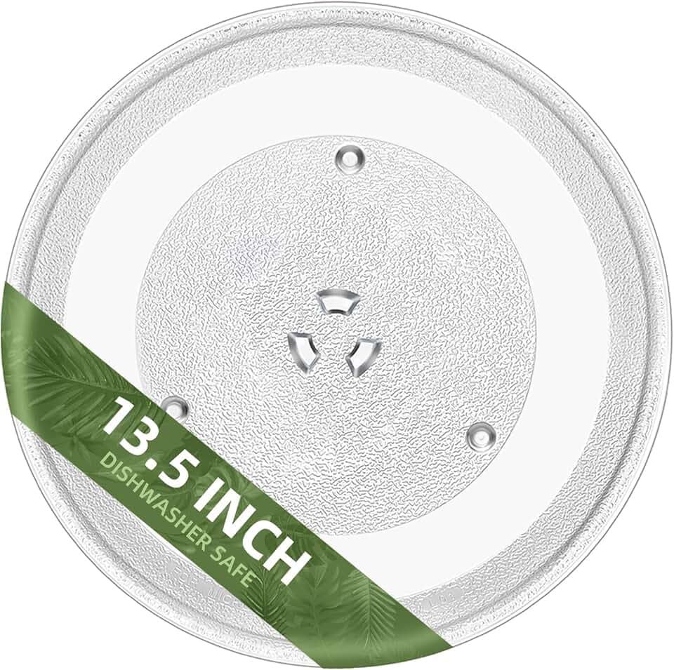 13.5" Microwave Glass Turntable Plate Replacement