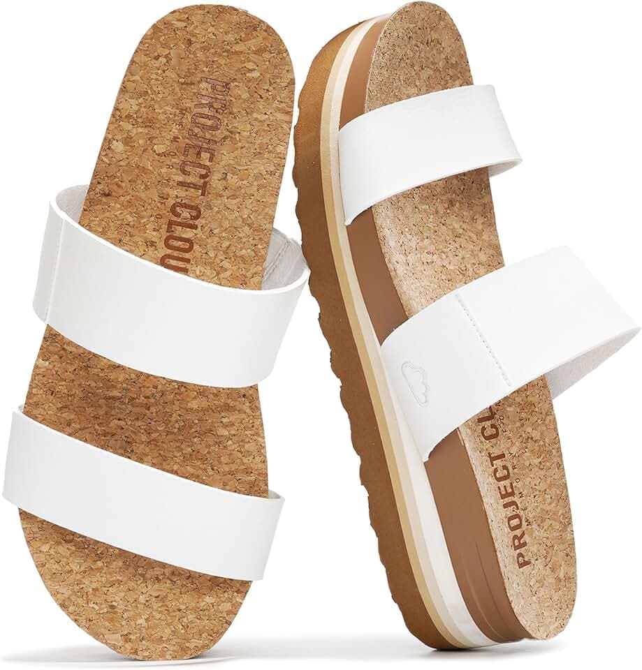 Project Cloud Lightweight Womens Non Slip Casual Beach Sandals for Women
