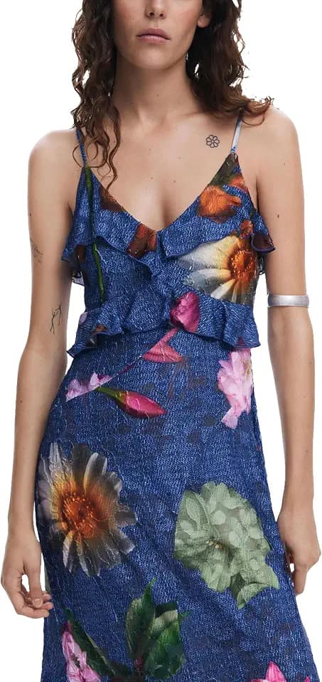 Desigual Women's Floral Midi Dress