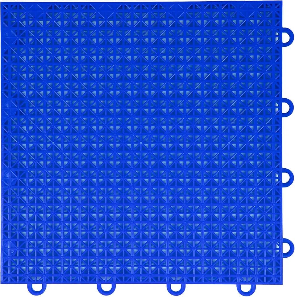 IncStores 5/8 Inch Thick ProGame Outdoor Basketball Court Flooring | Build the Ultimate Space for Basketball, Tennis, and More with Weatherproof Plastic Floor Tiles
