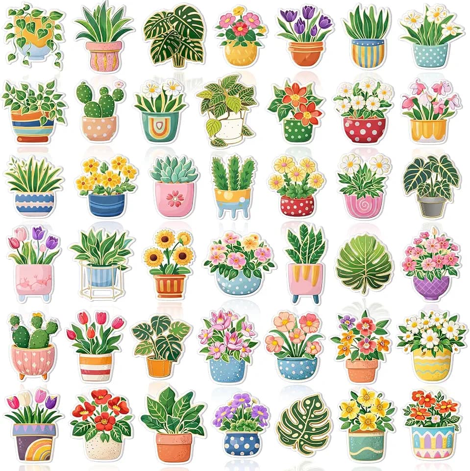 100 Pcs Plant Pins Bulk Greenery Plant Flower Lapel Pins Brooches