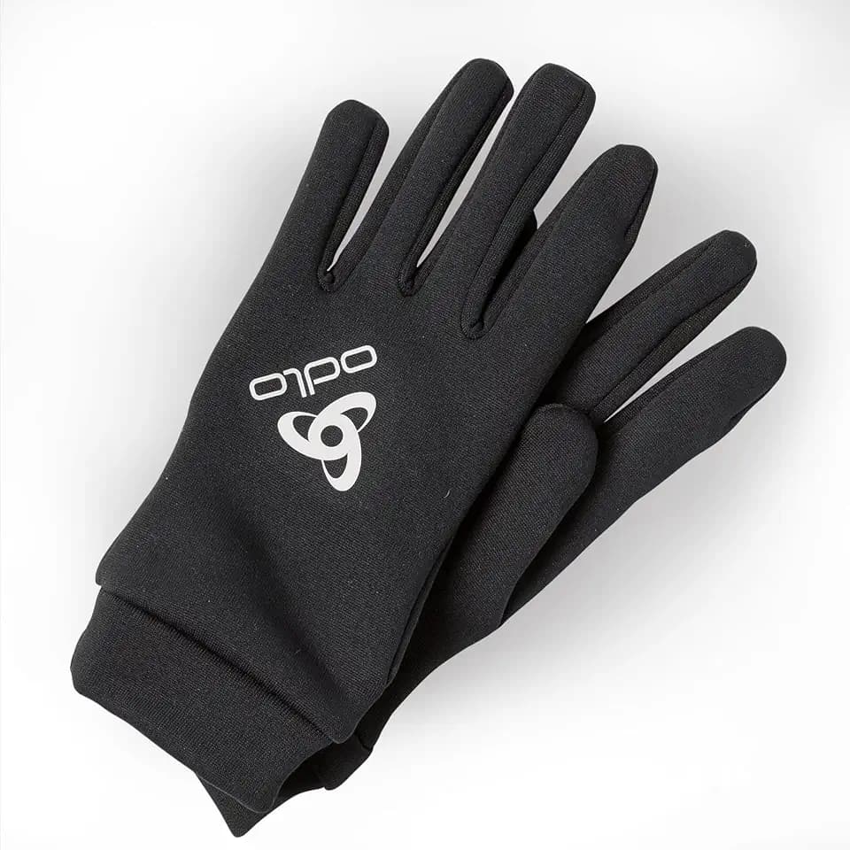 Odlo Sporthandschuhe Herren Damen Stretchfleece Liner I Unterziehhandschuhe I Ski Handschuhe