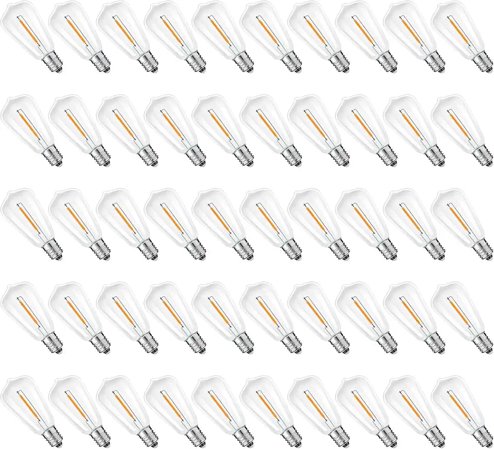 ST38 Replacement LED Light Bulbs, ST38 LED Bulbs, Outdoor String Lights