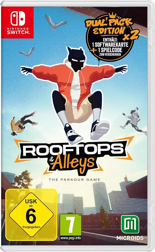 Rooftops & Alleys: The Parkour Game - Dual Pack Edition [Nintendo Switch]