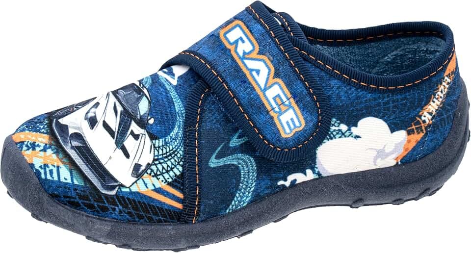 Fischer Markenschuh Jungen BoogyHausschuh
