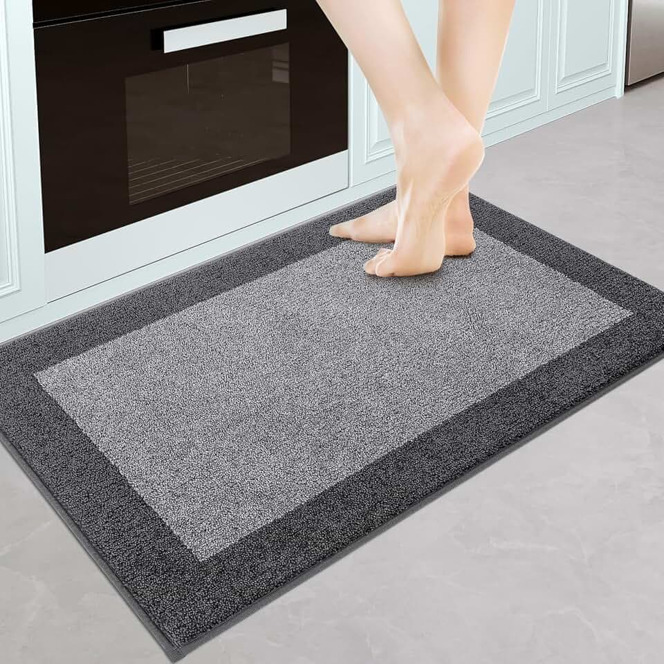Kitchen Rug 24" x 36", Throw Rug for Hallway, Bathroom, Door