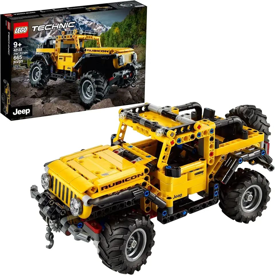 Lego Technic 42122 - Jeep Wrangler Rubicon (665 Teile) Neu 2021
