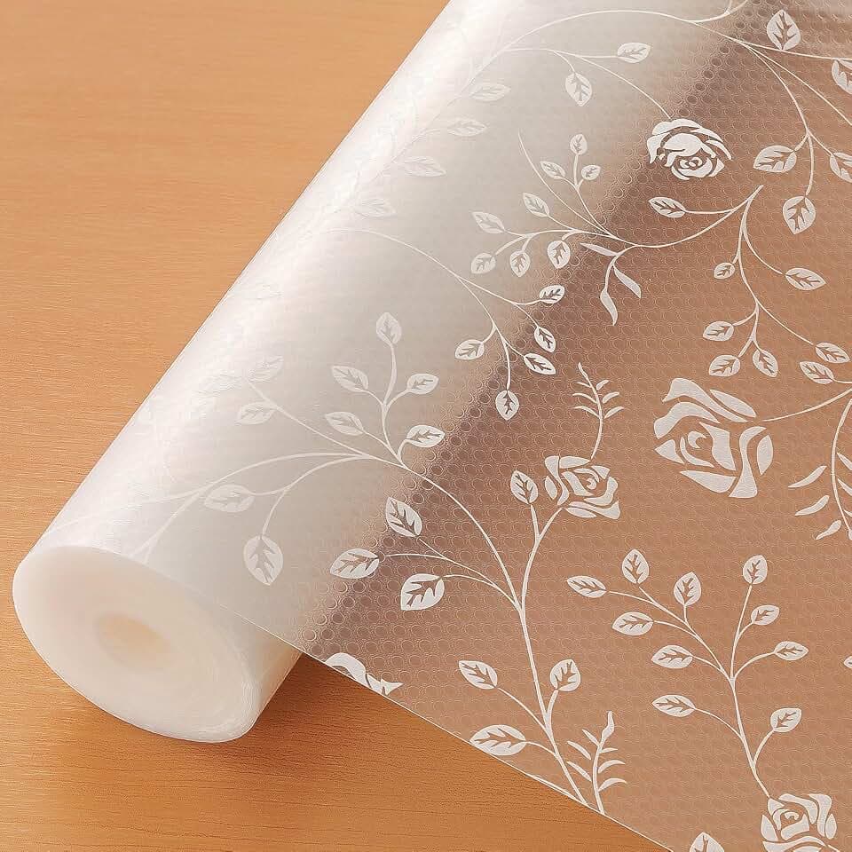 Cooyes Shelf Liner Non-Adhesive EVA Cabinet & Drawer Liner 24" x 240"