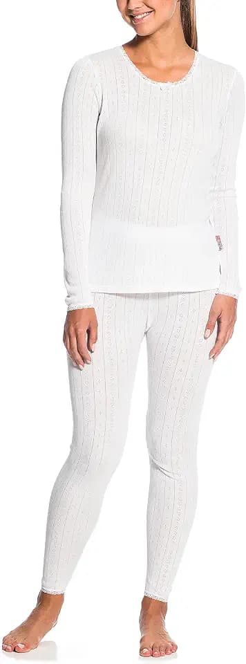 Damen Skiunterwäsche Hydrotherm 2-tlg Set warm Funktionsunterwäsche atmungsaktiv Skifahren