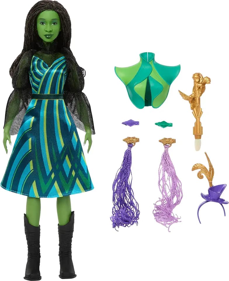 ​Mattel Universal Pictures’ Wicked Get Ready with Elphaba Doll Set