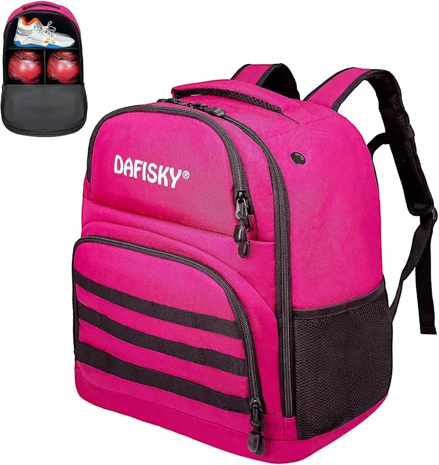 DAFISKY Bowling Ball Bag 2 Ball Bowling Backpack