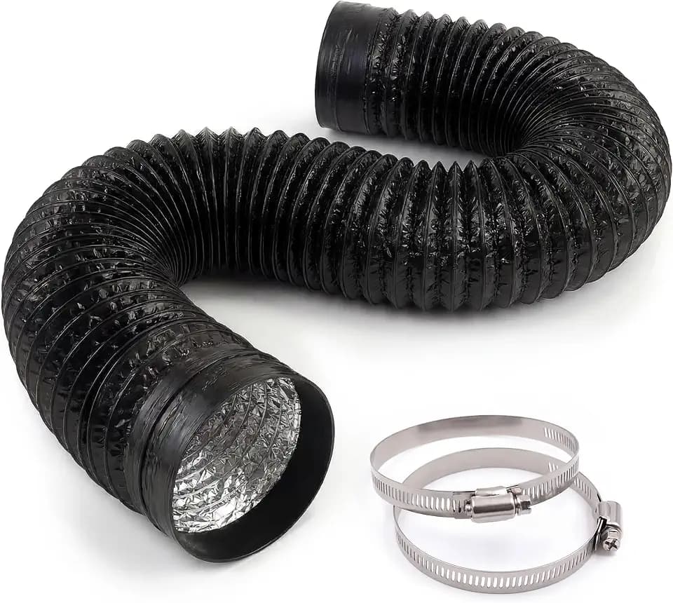 Waykar 6 Inch Flexible Aluminum Air Duct