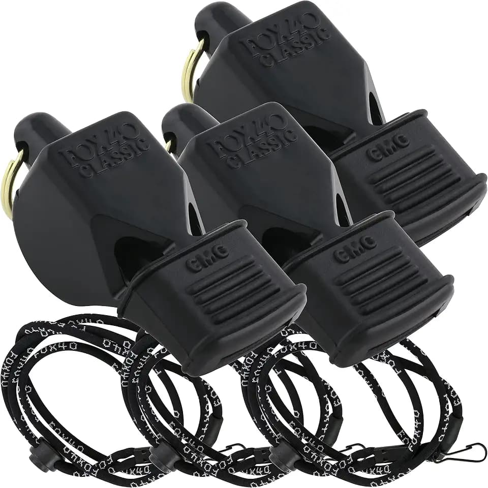 Fox 40 Classic CMG w/Breakaway Lanyard 3 Pack