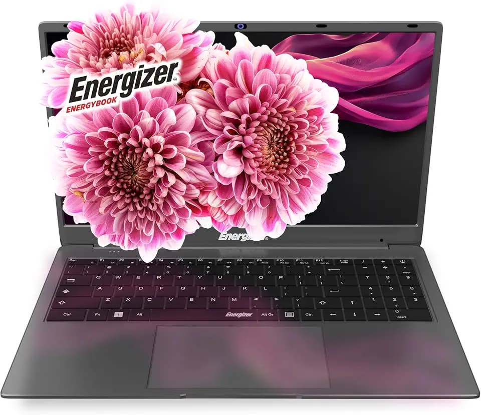 Energizer Laptop 15,6 Zoll HD+, Celeron, 8 GB/256 GB, Win 11, QWERTY, WLAN