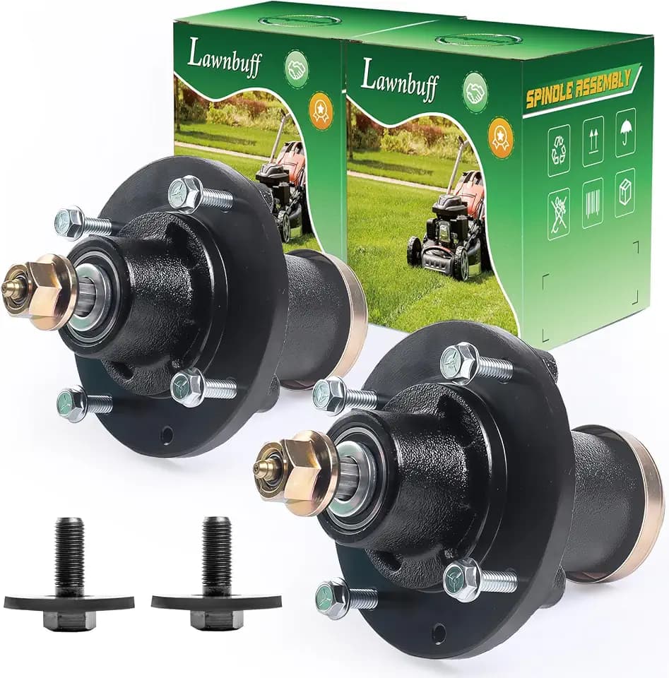 539131898 Spindle Assembly Replaces 539131898 Husqvarna Spindle Assembly for Husqvarna Z248F Z242F Z242E YT48DXLS TS354 TS348 MZT61 MZ6128 MZ61 MZ54 Lawn Tractors(2 Pack)