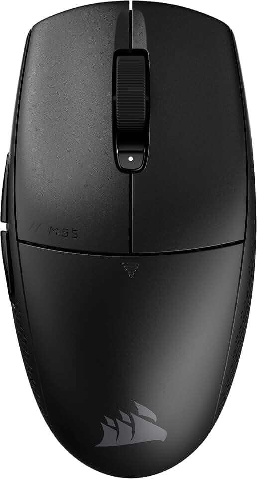 Corsair M55 Wireless Leichte FPS-Gaming-Maus – Schwarz