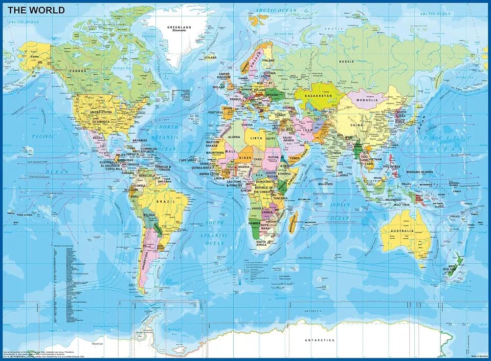 Ravensburger Puzzle Die Welt - 200 XXL Teile Puzzle ab 8 Jahre