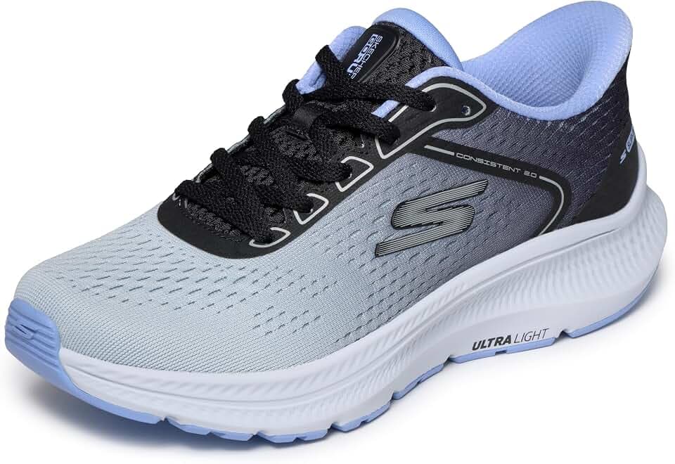 Skechers Damen Go Run Consistent 2.0 Lace Up Slip-InTurnschuhe