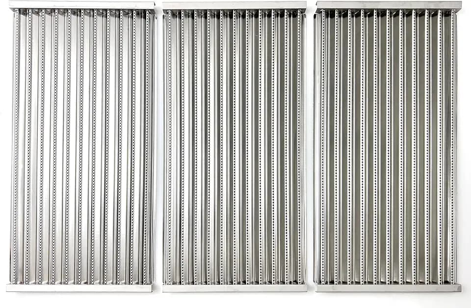 Parts DS124 17" Stainless Steel Emitter Plates TRU-Infrared Grill Grates for Charbroil Performance Tru-Infrared 3 Burner Gas Grill 463335014, 463370015, 463371116, 463335115, 3PK