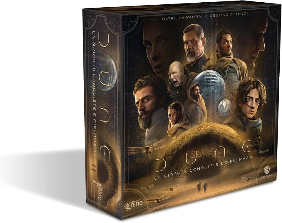 Asmodee - Düne: EIN Spiel der Eroberung und Diplomatie, Brettspiel von Krieg und Taktik, 2-4 Spieler, 14 Jahre alt, Italienische Ausgabe