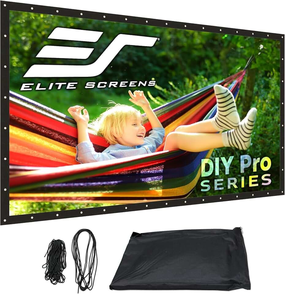 Elite Screens DIY Pro 250" Portable Projector Screen DIY250H1